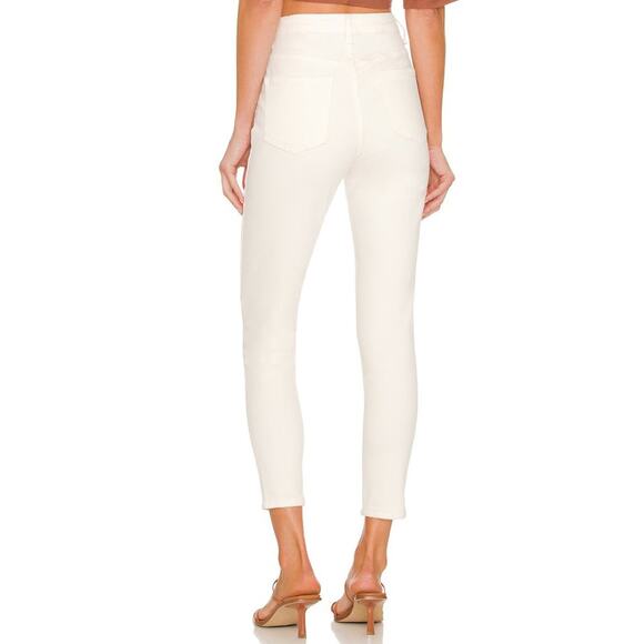superdown Mandy Slit Knee Jean in Off White NWT Size 24 - Picture 3 of 3